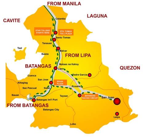 laiya san juan batangas map.
